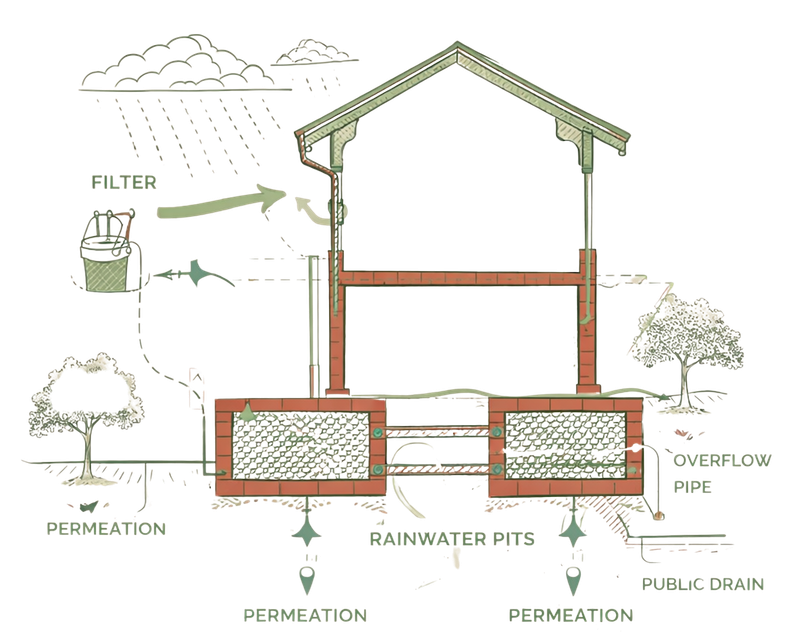 Rainwater Pit Diagram 1
